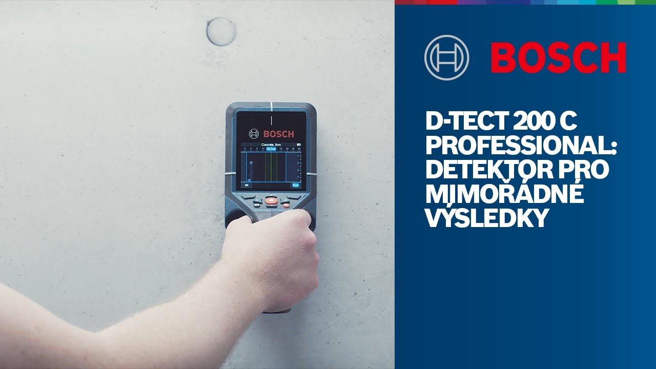 Bosch D-tect 120 Professional + L-Boxx - Univerzální detektor