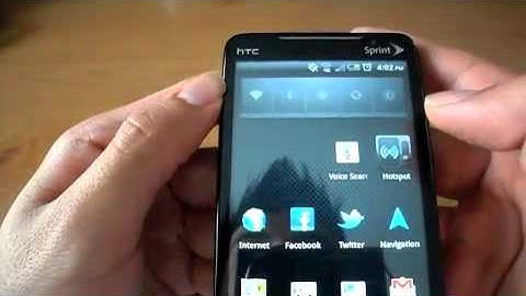 HTC EVO Battery saver tips