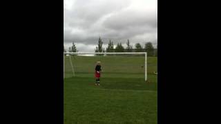 Video Thumbnail for Breanne Ilkuf 2014 Soccer Goalkeeper Recruiting training ...