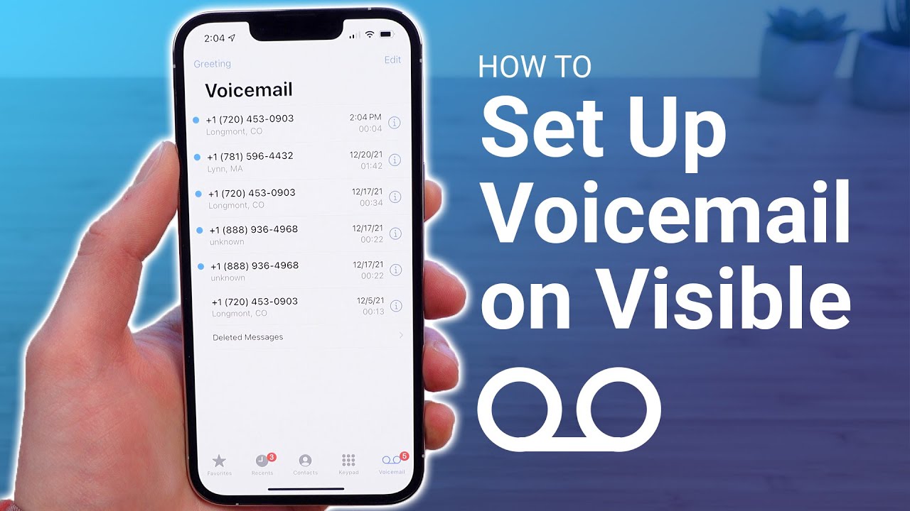 How To Set Up Voicemail On Visible iPhone And Android YouTube