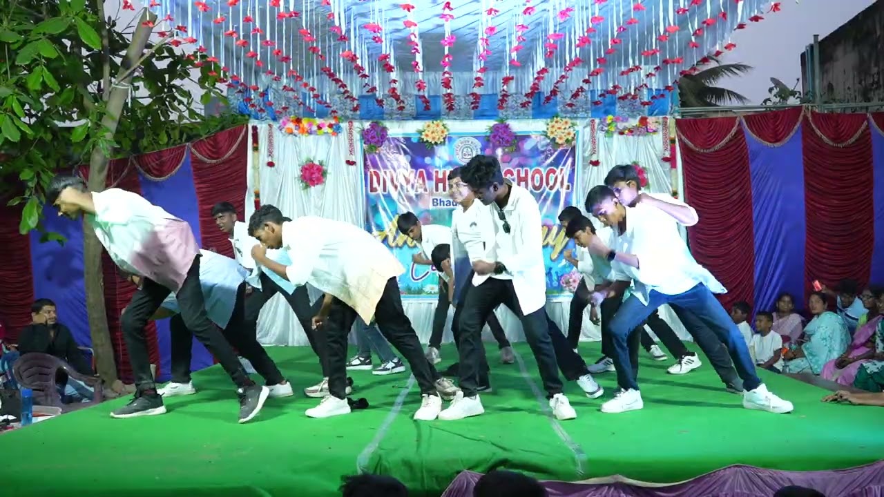 Performance from Divya High School Sports Day 2025–26. 9E3