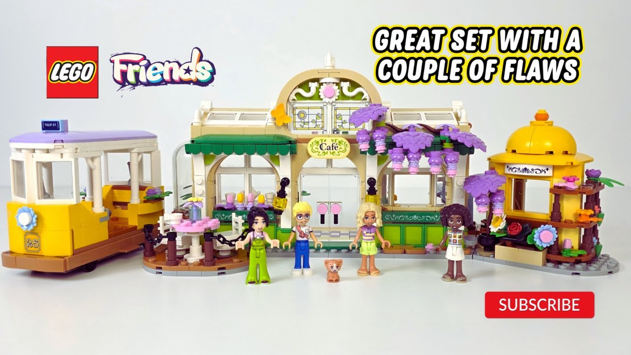 LEGO Friends Plant Café & Flower Shop 42671 Независимый обзор