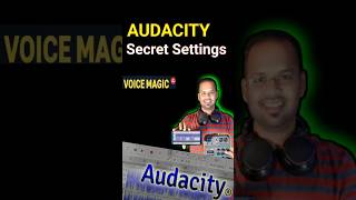 Audacity Secret Settings for Crystal Clear Voice 🎙️ Studio Sound in 2 Minutes! #Short