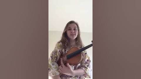 Violin Rest Position Song