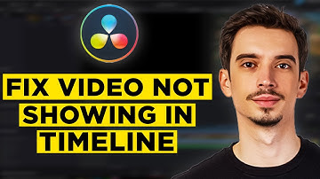 How To Fix DaVinci Resolve Video Not Showing In Timeline (2025) - Full Guide!