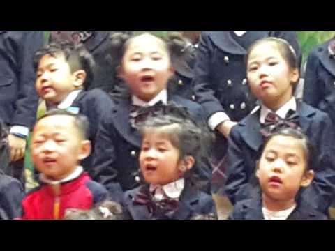 채현이 재롱잔치 파란나라 유치원 전체합창