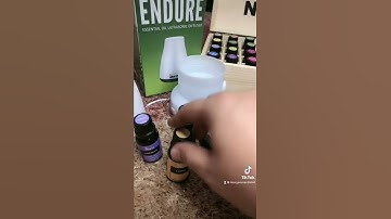 Diffusing Niuxys Essential Oils