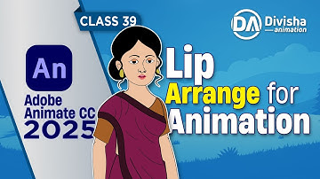 Adobe Animate CC 2025 | Complete Course | Learn Lip Arrangement for Animation (Female Character)