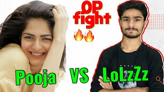 op fight between Pooja & 【Bi】LoLzZz team 🔥 Full intense | 3rd party!! Fury T2 Sidhu | Emulator |