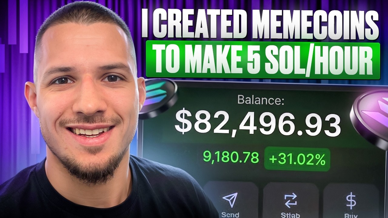 I Created Memecoins on Pump Fun Until I Made 5 SOL an Hour