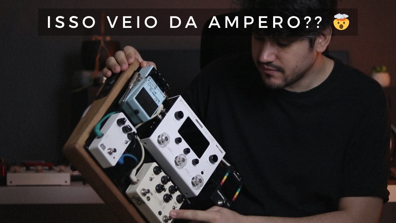 🎛️ O Som do JHS Double Barrel V3 na Ampero 2 Stomp - Clonei e já