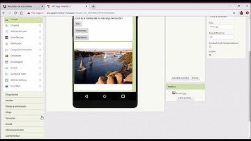 App Inventor Juego de preguntas