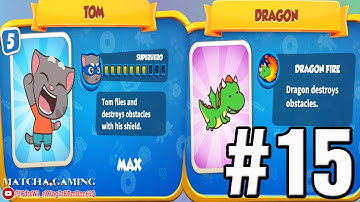 TALKING TOM CANDY RUN | Gameplay Walkthrough: Part 15 - TOM VS PET DRAGON (iOS, Android)