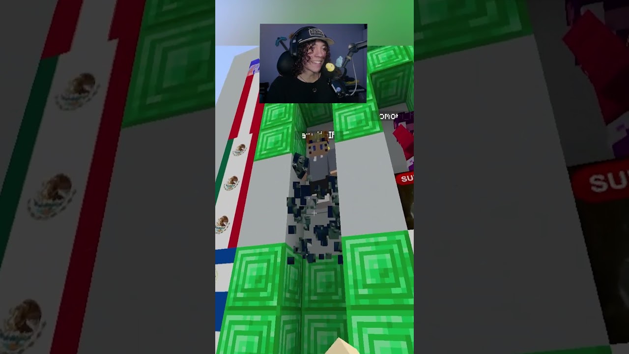 NO vayas a poner ESO ahi XD Adivina el Bloque en Minecraft #shorts #minecraft