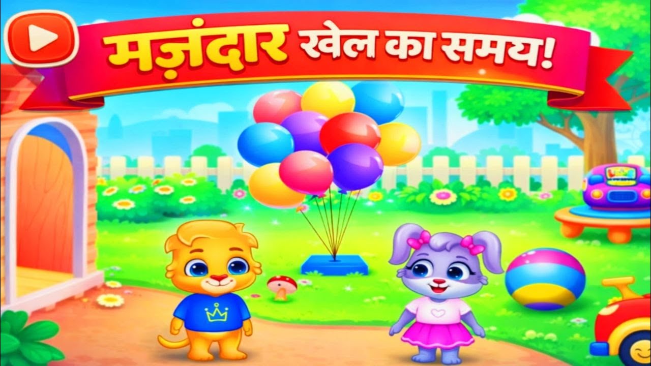 Dog aur Cat Cartoon 🐶🐱 | Fun Learning for Kids