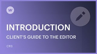 Client’s guide to the Legacy Editor: Introduction