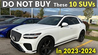 Why You Should Avoid These 10 SUVs Right Now – One Simple Reason by the SUV geek 34,088 views 5 months ago 9 minutes, 45 seconds