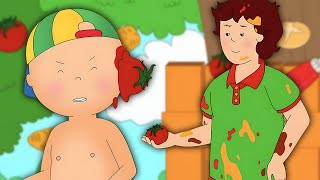 Food Fight! | Caillou Compilations