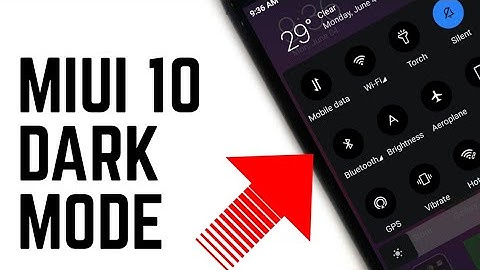 How To Enable Miui 10 Dark Mode On Any Xiaomi Device!Redmi Note 4