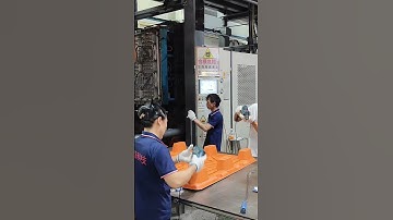 Large injection molding machines, large blow molding machines, molds, robotic arms. If you need to