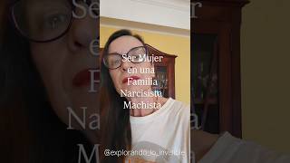Machismo💫 #reflexion #superación #narcisismo #autoestima #familia #terapiapsicologica #narcisista