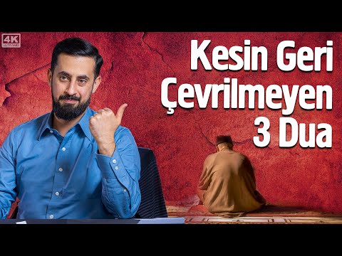 Kesin Geri Çevrilmeyen 3 Dua | Mehmet Yıldız