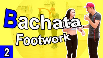Bachata Footwork Steps Tutorial 02 | Beginner Basic Bachata by Marius&Elena