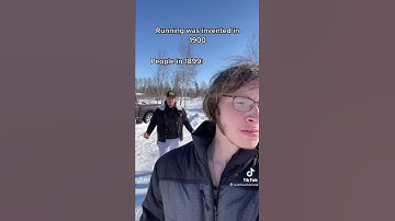 RUNNING WAS INVENTED IN 1900 | PPL IN 1899 | TIKTOK VIDEO | #shorts