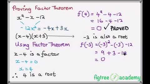 Factor theorem, A Level Zimsec