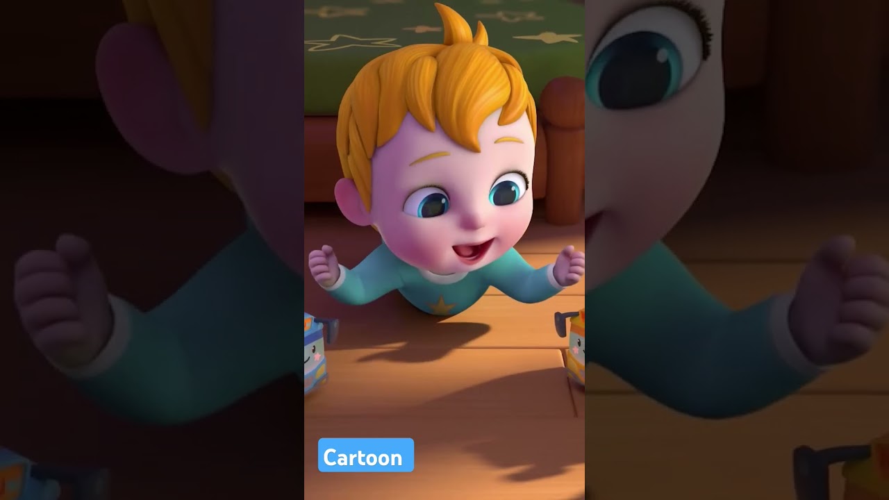 The pitch train, cartoon and babies.Baby boy boy girl cut out