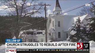 Middlesex church struggles to rebuild 5 years after fire
