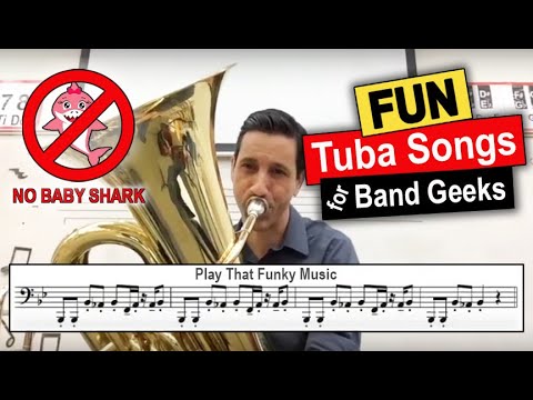 Top 10 des chansons que VOUS pouvez jouer sur TUBA pas de Baby Shark