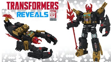 Titan Class BLACK ZARAK ONTHULD Transformers Generation Selects Gedachten