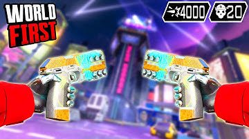 WORLD FIRST 20 KILLS WITH AKIMBO P2020 ONLY (Apex Legends Gameplay)