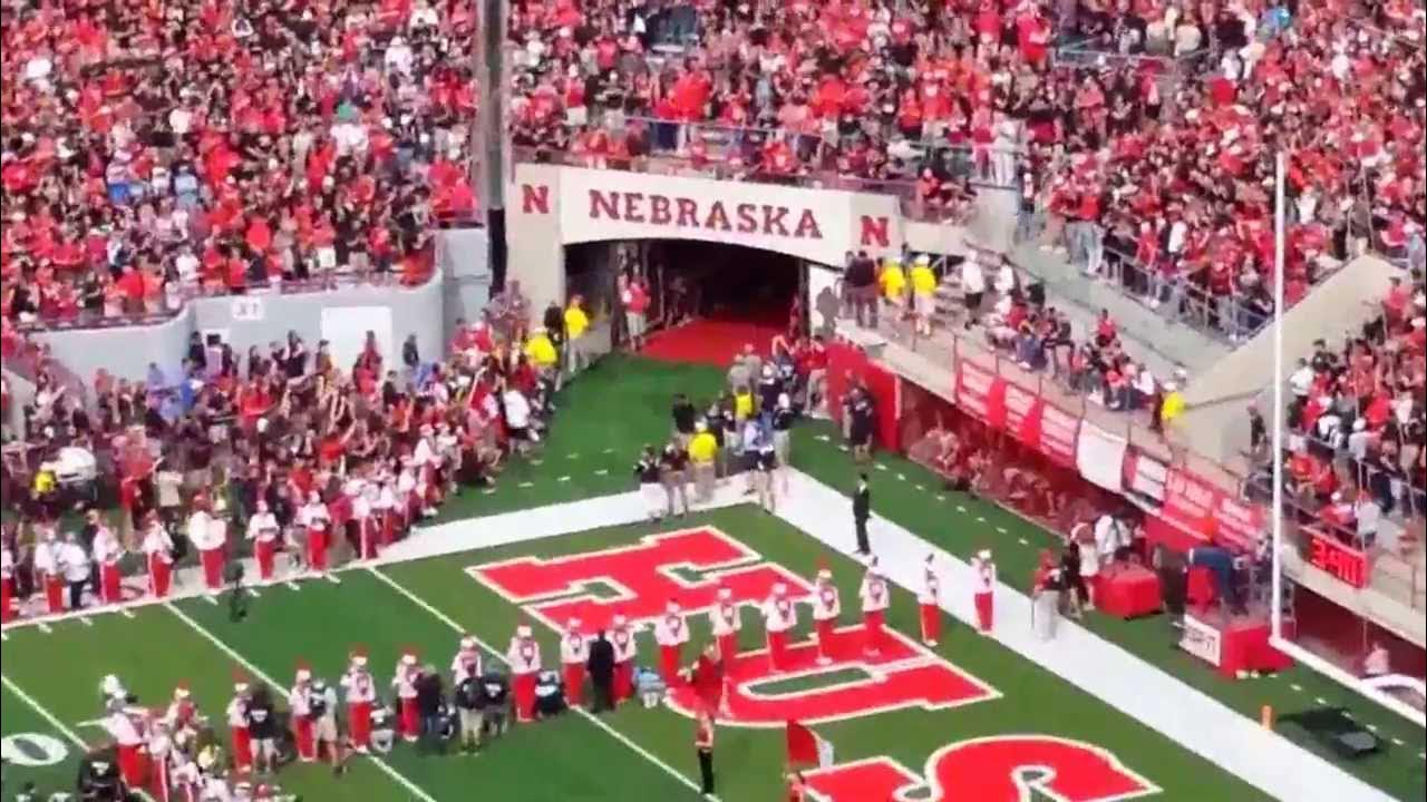 Nebraska Vs. UCLA Tunnel walk form section 600. HD YouTube