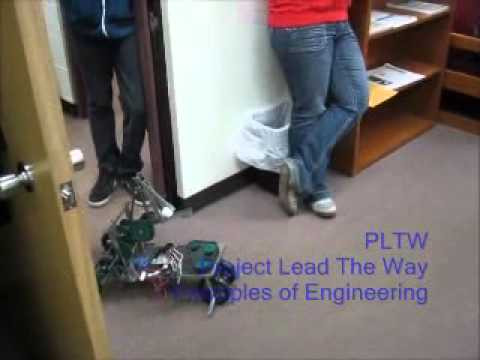Pltw Robotics Ping Pong Ball Shooter Youtube