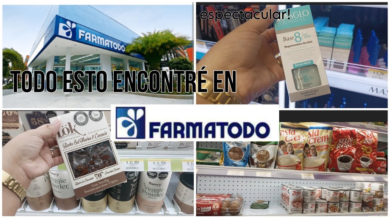 TODO ESTO ENCONTRE EN FARMATODO 😱! TOUR COMPLETO POR FARMATODO MIS COMPRAS  LINA H. VLOGS