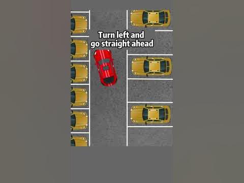 This is the right way to park your car.，99% of people don't know!#car #