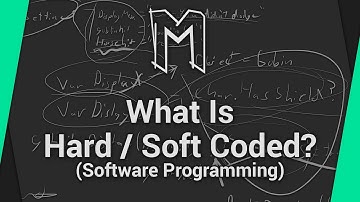 What is Hard Coded / Soft Coded - Design View (Software Programming)