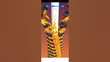#stack ball game  level 3216#tiles breaker #game play #shorts