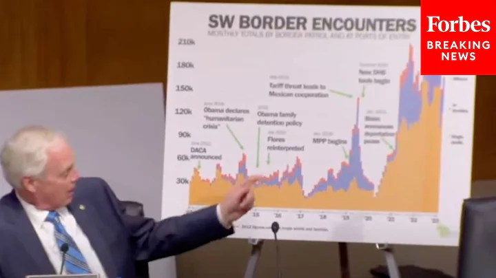 'Is This A Crisis?': Ron Johnson Presents Chart Showing Huge Rise Of Border Crossings To Witnesses