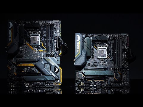 ASUS TUF Z390-PLUS GAMING WiFi and Z390M-PRO: Overview