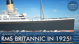 What if RMS Britannic Didn't Sink in 1916? | Titanic's Sister, Alternate History