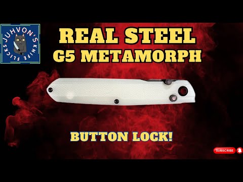 Real Steel G5 Metomorph - Button Lock! Is it any good?