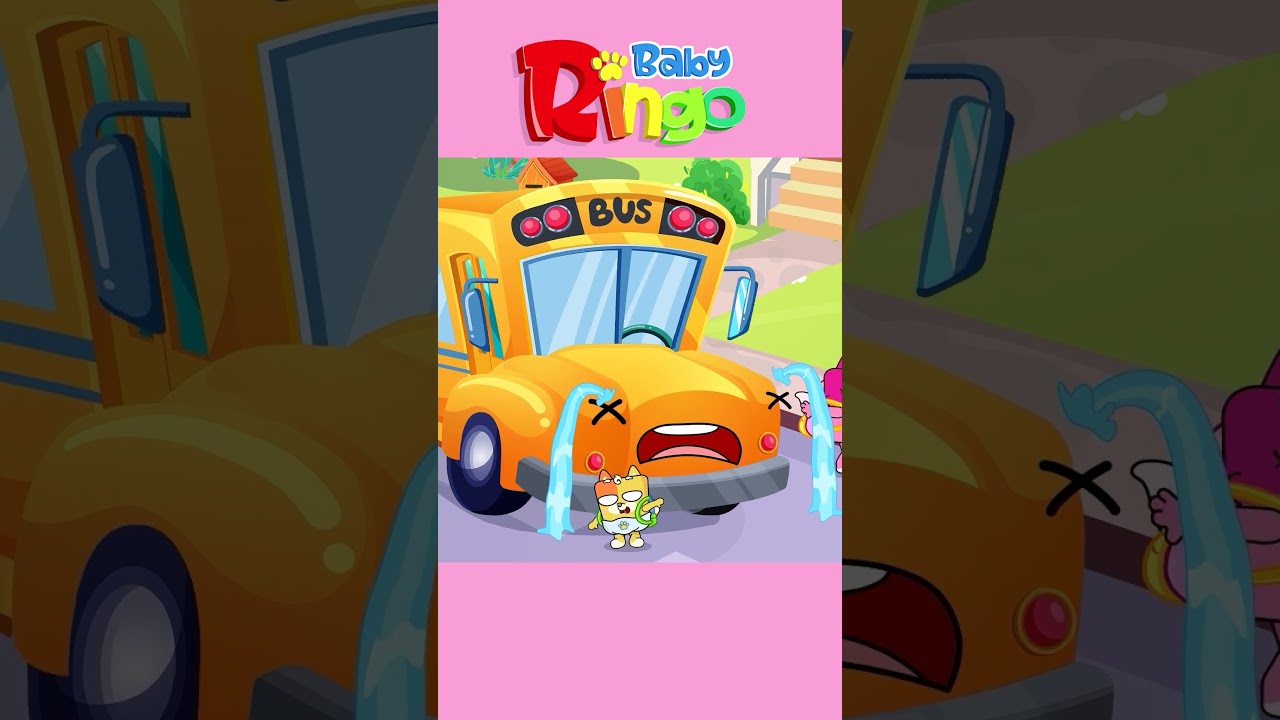 Funny Bus Lost Lights #kidssong #shorts #cartoon #mannersong