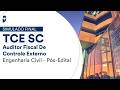 Simulado Final TCE SC - Auditor Fiscal de Controle Externo - Engenharia Civil - Pós Edital -Correção