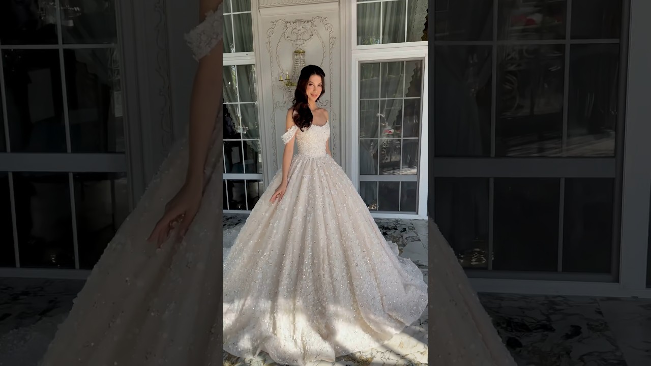 A Royal Wedding dress from Ukrainian bridal brand Vladiyan