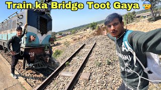 OMG   Train ka Bridge Toot Gya || Kangra Valley Railway
