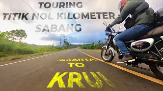 TOURING DARI JAKARTA SAMPAI SABANG-ACEH NAIK W175 SE |||| PART 1 JAKARTA - KRUI