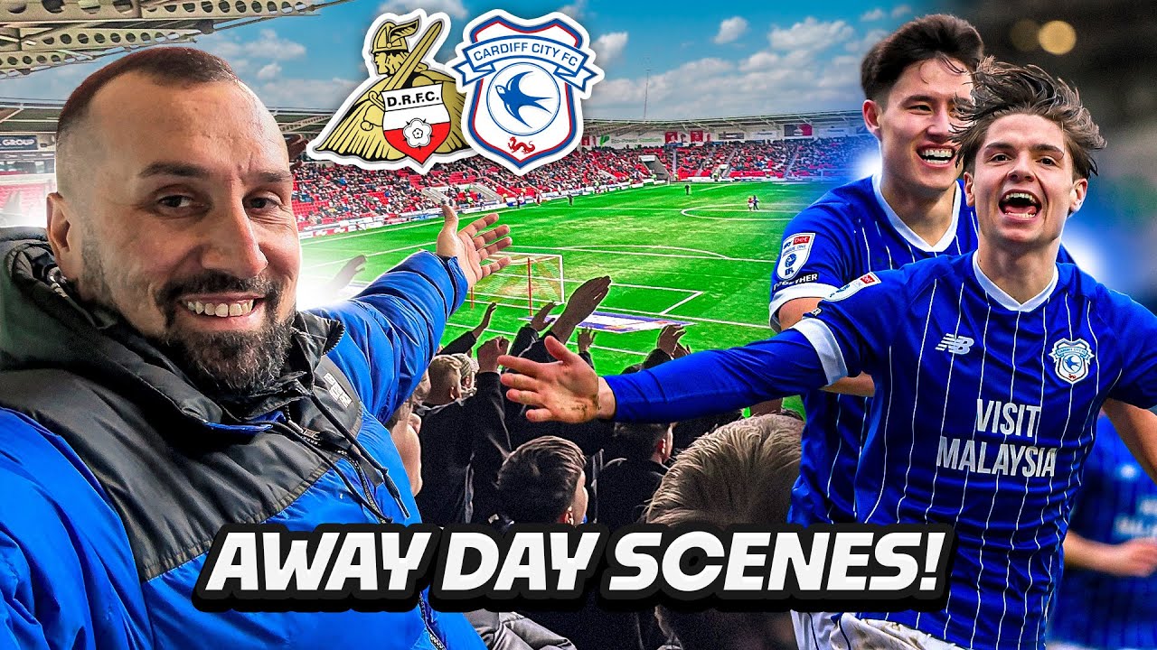 INCREDIBLE AWAY DAY WITH THE CARDIFF CITY FANS!